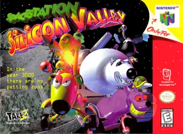 SpaceStation Silicon Valley (USA) (Rev 1) box cover front